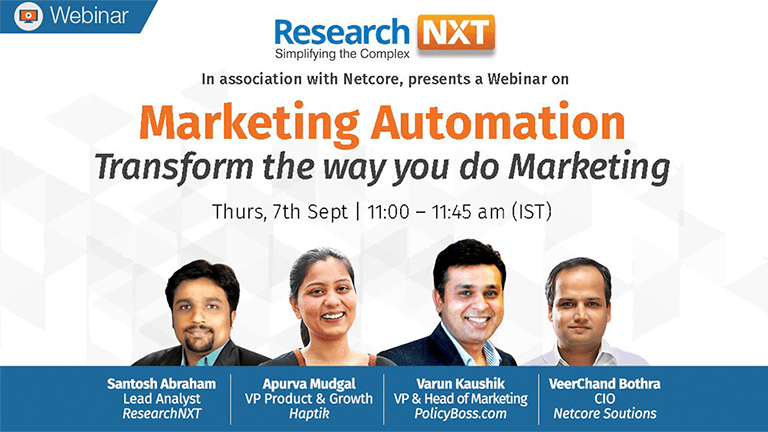 B2C Marketing Automation Report launch webinar, transform your marketing with marketing automation, 2017