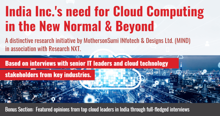 The new normal accelerate India Inc.’s need for Cloud Computing in 2021 & Beyond